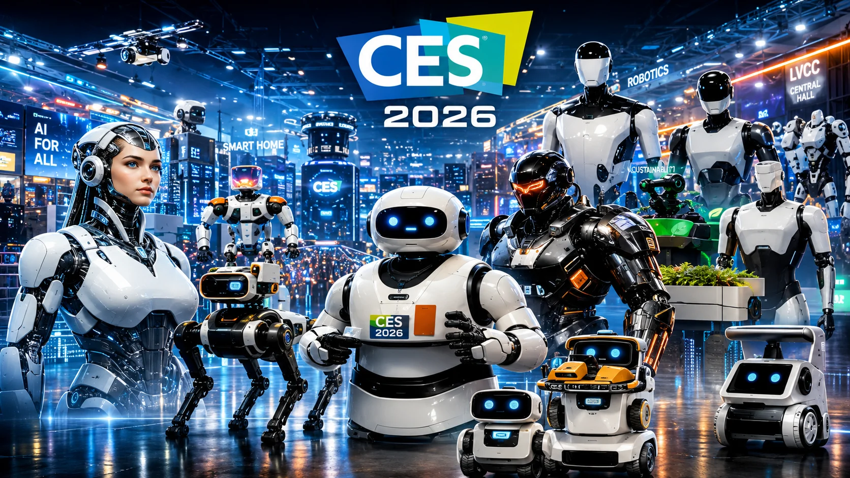 CES 2026 Unveils the Future AI-Powered Robots and Smart Homes Take Center Stage