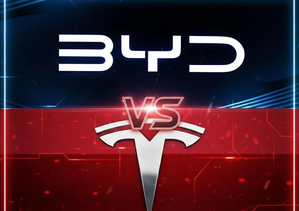 Tesla's Reign as EV Leader Ends as BYD Takes the Crown