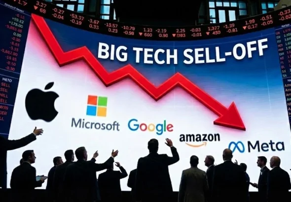 Big Tech Faces $1 Trillion Market Wipeout as AI Spending Fears Trigger Massive Sell-Off