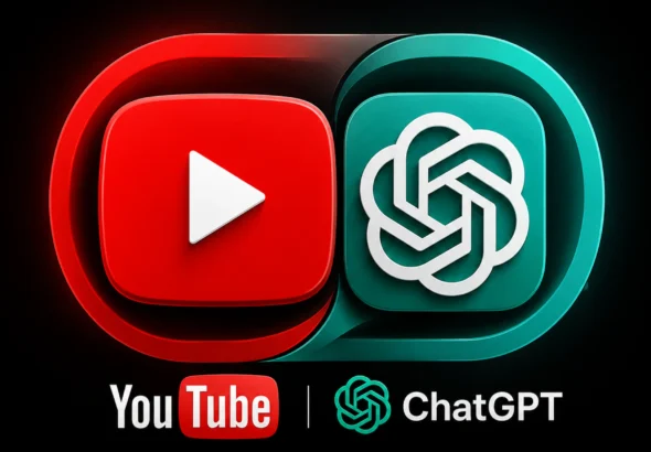chatgpt and youtube image